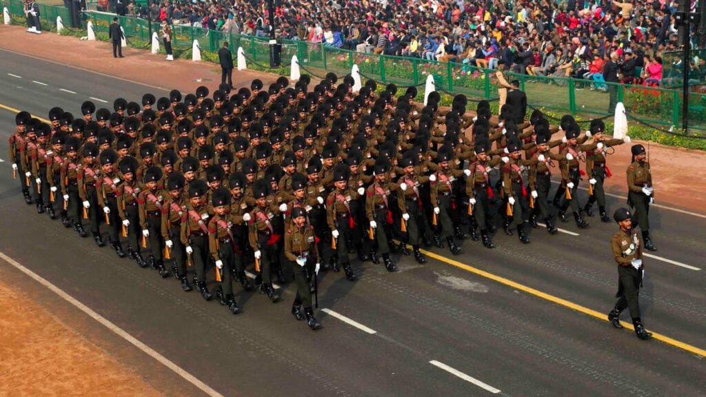 Who Takes Military Salute During the Parade on Republic Day