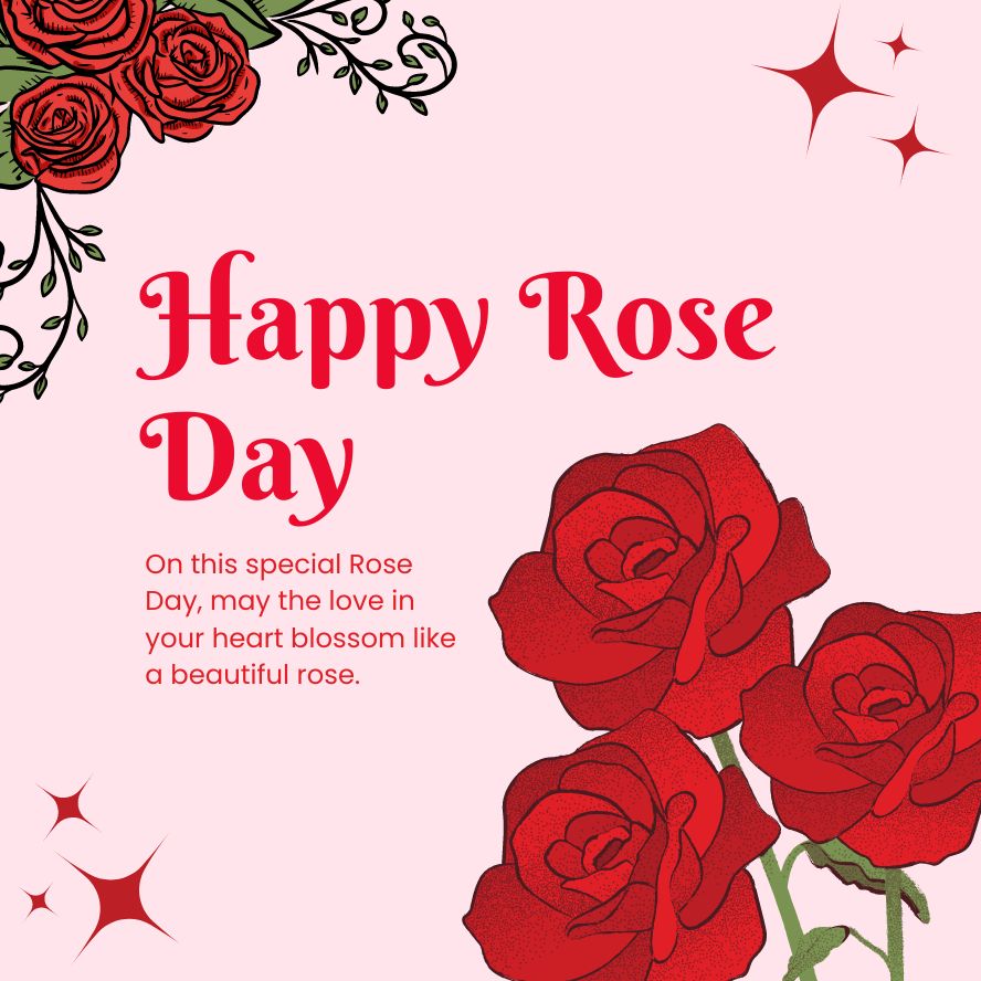 Rose Day Wishes , 7 february day