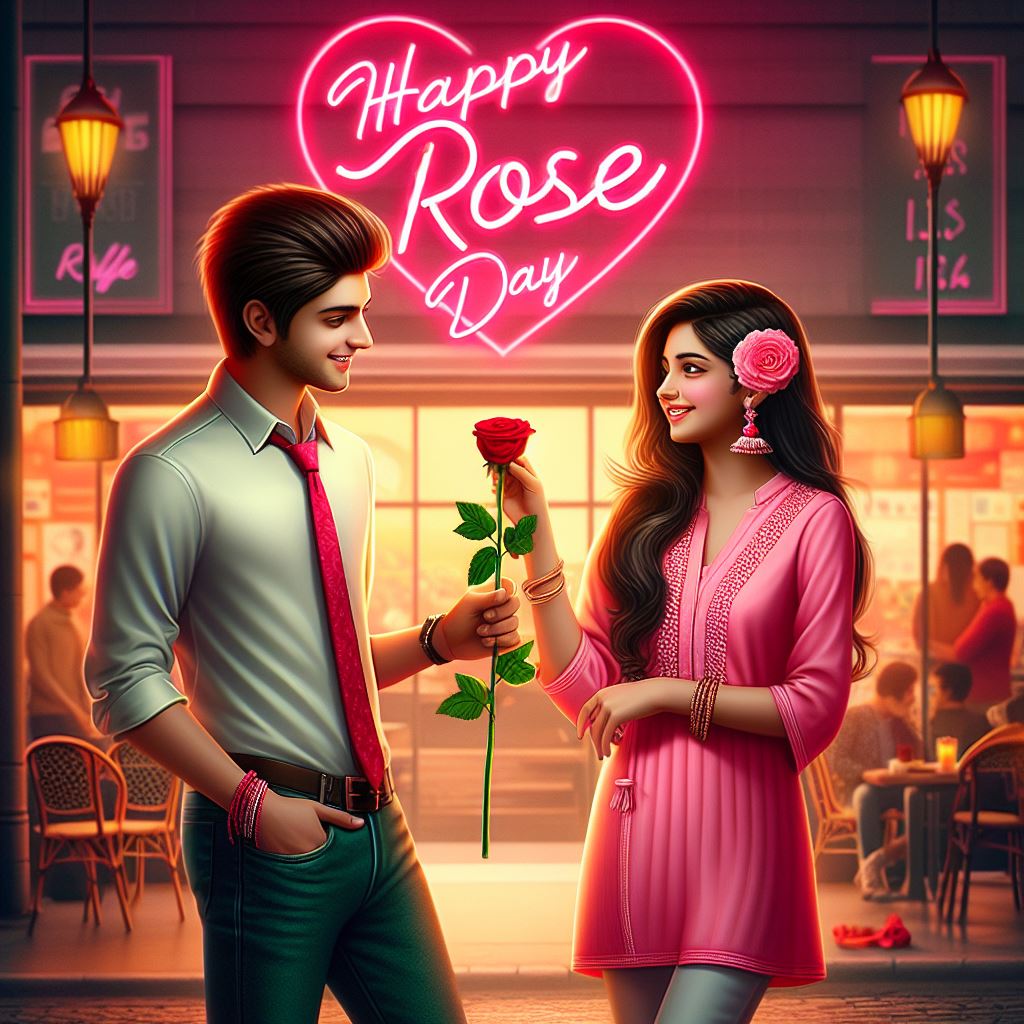 Ai Rose Day Images