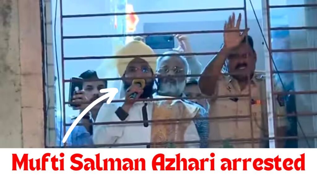 Mufti Salman Azhari arrested for hate speech towards Hinduism