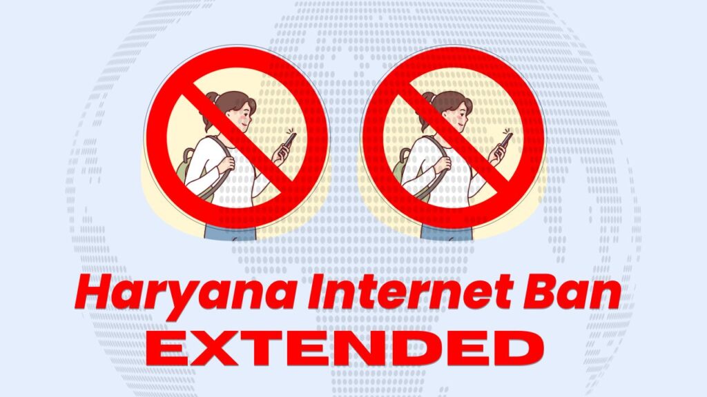 haryana internet ban extended
