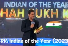 Indian of the Year (2023) Shah Rukh Khan