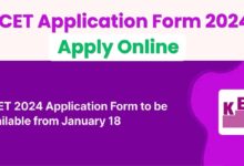 KCET Application Form 2024 Apply Online
