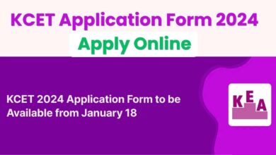 KCET Application Form 2024 Apply Online