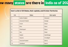 List of How many states are there in India as of 2024?