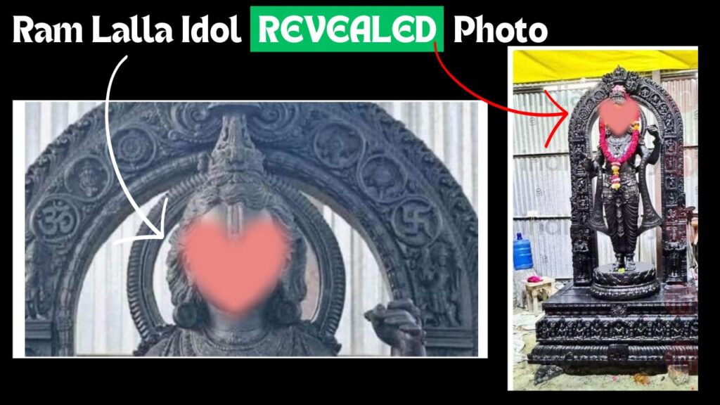 Ram Mandir Murti Photo Ram Lalla Idol