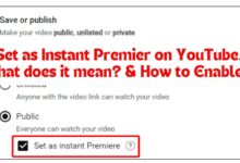 Set as Instant Premier on YouTube, what does it mean? & How to Enable?