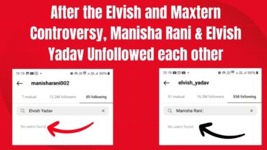 After the Elvish and Maxtern Controversy, Manisha Rani & Elvish Yadav Unfollowed each other