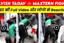 Physical Fight between Maxtern and Elvish Yadav.