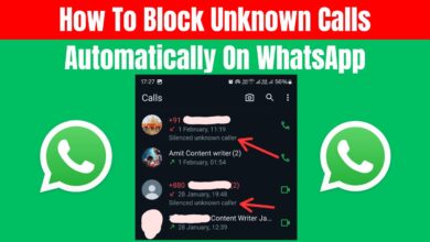how to automatically block unknown numbers on whatsapp